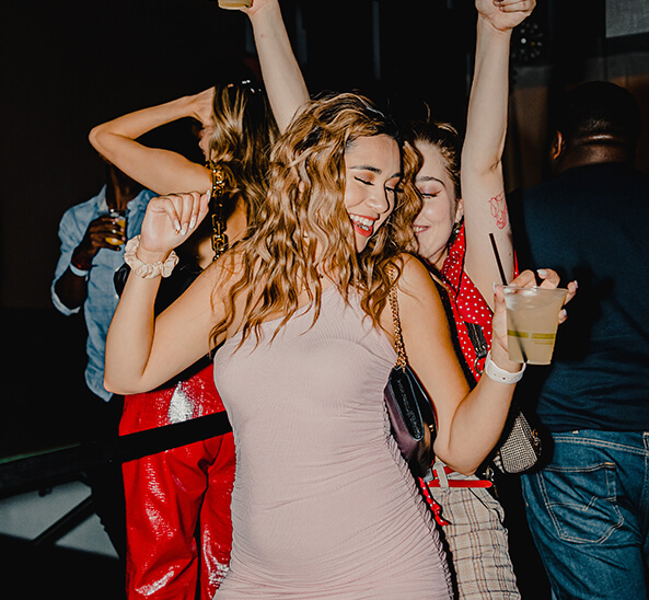 girls in a party